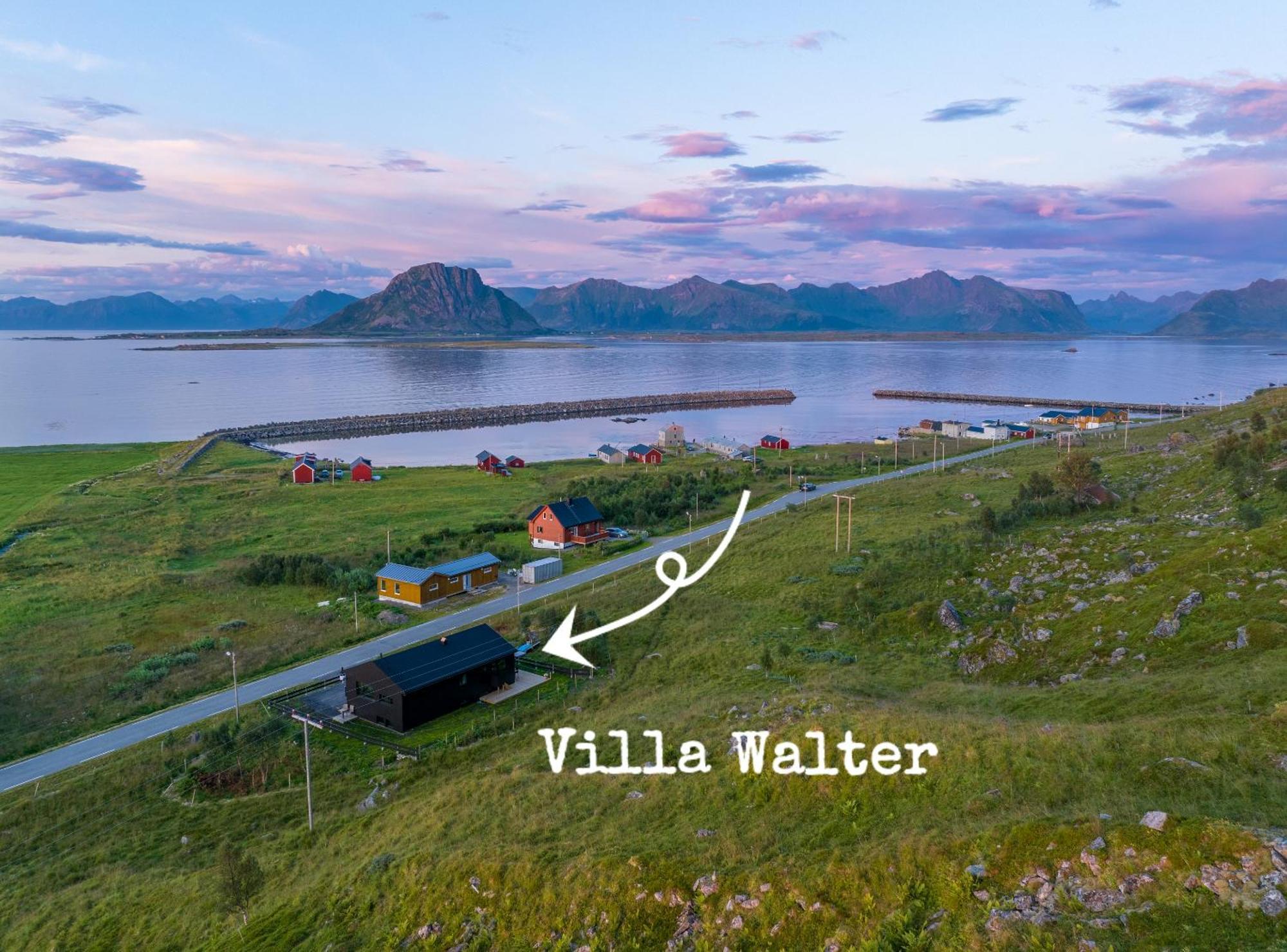 Villa Walter Lofoten With Sauna Kvalnes (Vestvagoy) Exterior foto